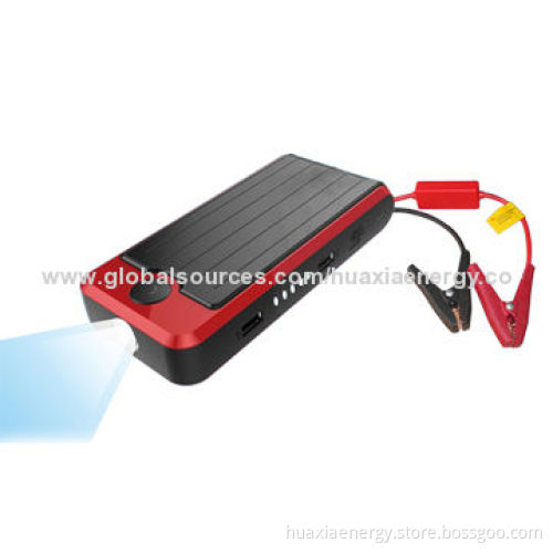 DC 12V emergency car jump starter, 12,000mAh